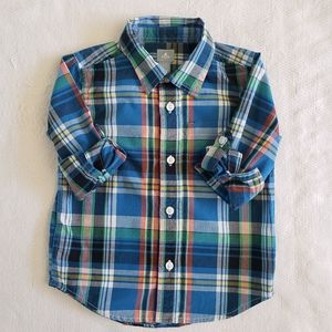 BABY GAP | BOYS 2T | Plaid Shirt